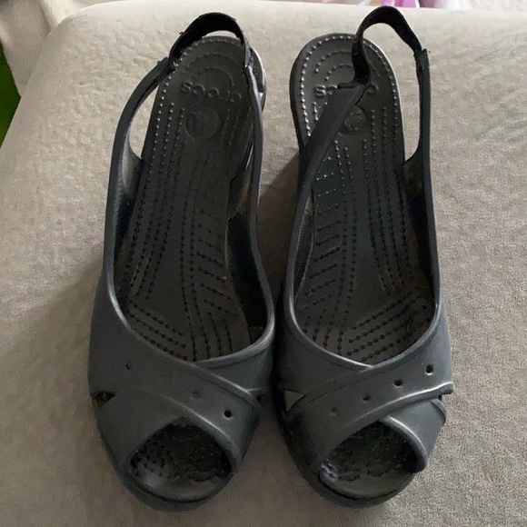 CROCS Shoes - Platform crocs 8